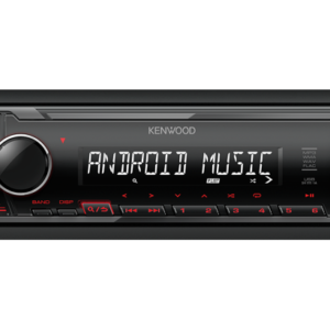 KENWOOD RADIO USB RED COLOR KMM105RY