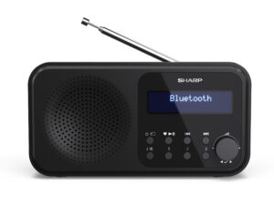 SHARP DIGITAL RADIO BLACK DR-P420