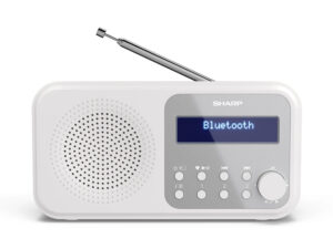 SHARP DIGITAL RADIO SNOW WHITE DR-P420