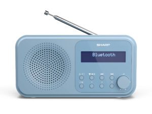 SHARP DIGITAL RADIO DR-P420 STEEL BLUE