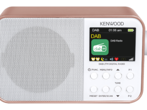 KENWOOD PORTABLE DAB/BT ROZE-GOLD/WHITE CR-M30DAB-R