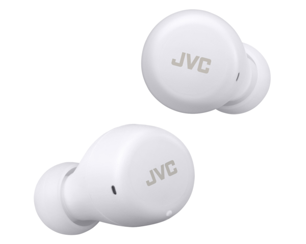 JVC ΑΚΟΥΣΤΙΚΑ GUMY TRUE WIRELESS BT EARBUDS HA-A5T-WN ΛΕΥΚΟ