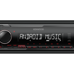 KENWOOD RADIO USB RED COLOR KMM105RY