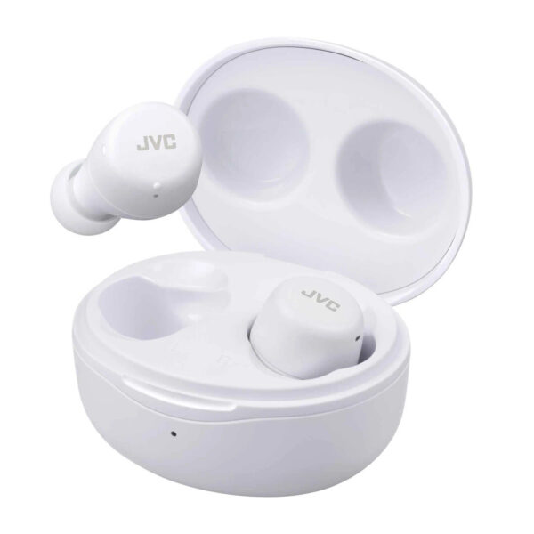 JVC ΑΚΟΥΣΤΙΚΑ ΛΕΥΚΟ GUMY TRUE WIRELESS BT EARBUDS HAA6TWU