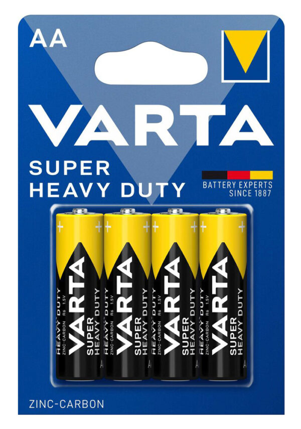 VARTA μπαταρίες Zinc Carbon Super Heavy Duty