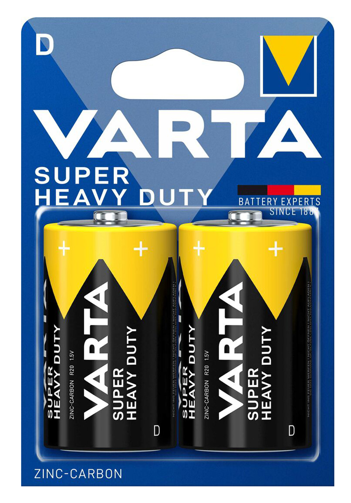 VARTA μπαταρίες Zinc Carbon Super Heavy Duty