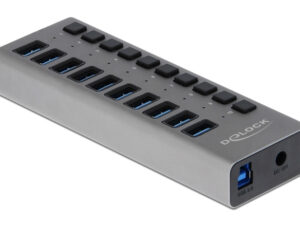 DELOCK USB hub 63670 με διακόπτες