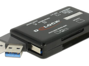 DELOCK USB 3.2 card reader 91758 για CF/SD/Micro SD/MS/M2/xD