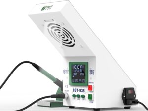 BEST Soldering Station BST-938 με σταθμό απορόφησης καπνού και LED φως