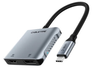 CABLETIME docking station CT-CMDH8K-AG