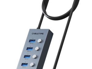 CABLETIME USB hub CT-HUBU7-AG