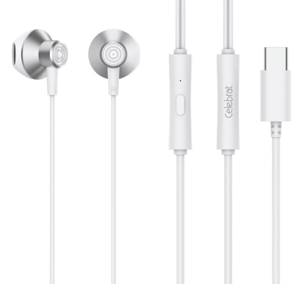 CELEBRAT earphones με μικρόφωνο D14