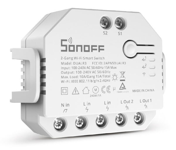 SONOFF smart διακόπτης DUALR3