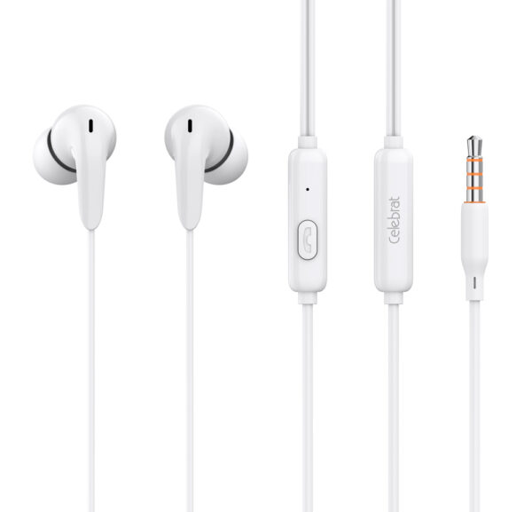 CELEBRAT earphones με μικρόφωνο G26