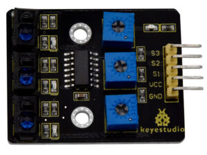 KEYESTUDIO 3-channel infrared line tracking sensor KS0453