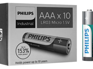 PHILIPS Industrial αλκαλικές μπαταρίες LR03I10C/10