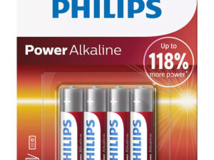 PHILIPS Power αλκαλικές μπαταρίες LR03P4B/5