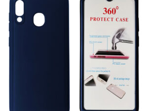 POWERTECH Θήκη Body 360° με Tempered Glass για Samsung A20