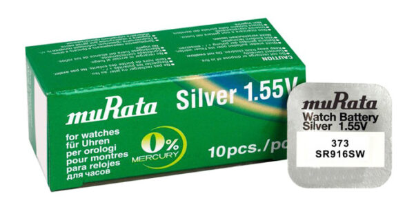 MURATA μπαταρία Silver Oxide για ρολόγια SR916SW