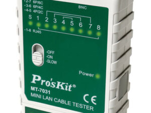 PROSKIT tester καλωδίων δικτύου MT-7031 για RJ45/11/12/22 & BNC