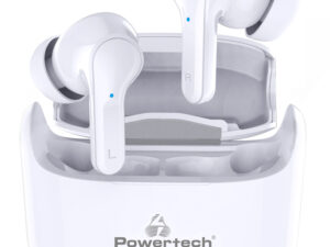 POWERTECH earphones με θήκη φόρτισης Soul