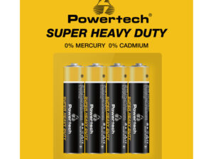 POWERTECH μπαταρίες Zinc Carbon Super Heavy Duty PT-1218