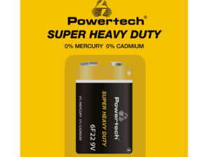 POWERTECH μπαταρία Zinc Carbon Super Heavy Duty PT-1220