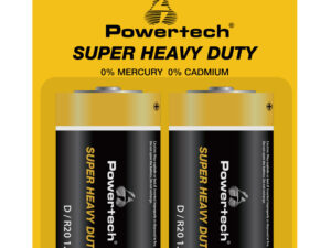 POWERTECH μπαταρίες Zinc Carbon Super Heavy Duty PT-1222