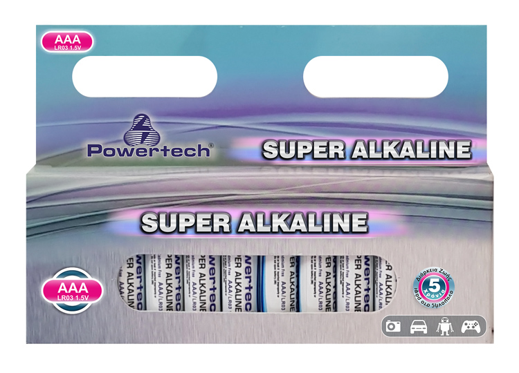 POWERTECH Super Αλκαλικές μπαταρίες PT-861