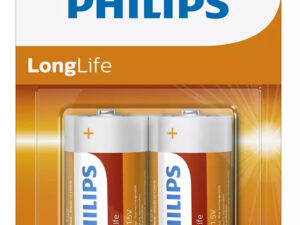 PHILIPS LongLife Zinc chloride μπαταρίες R14L2B/10