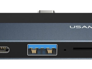 USAMS USB hub US-SJ491 με card reader