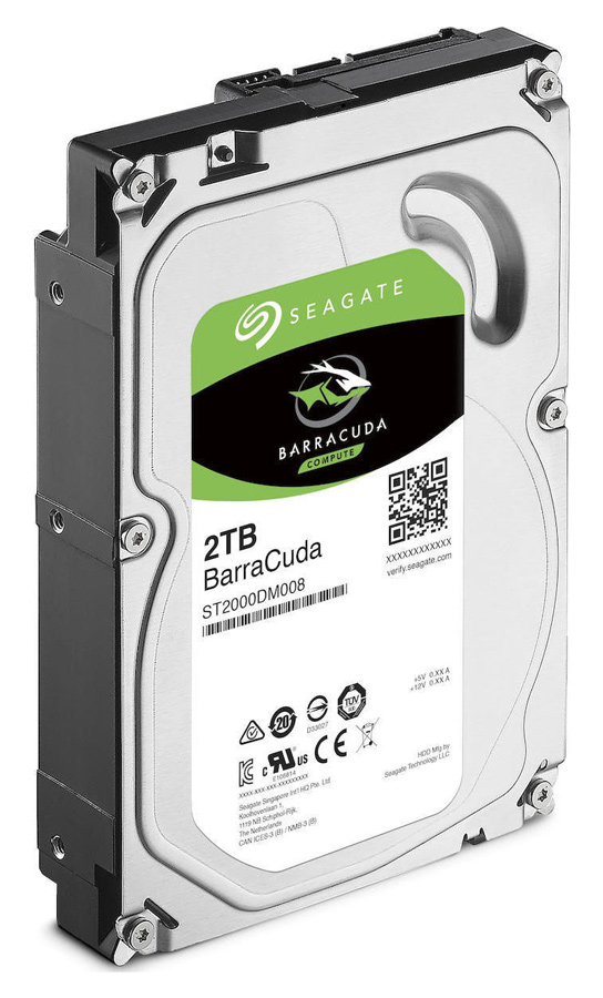 SEAGATE Σκληρός Δίσκος Barracuda ST2000DM008