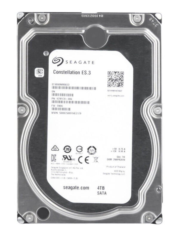 SEAGATE σκληρός δίσκος 3.5" Constellation ES.3