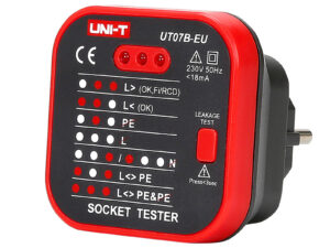 UNI-T tester πρίζας UT07B-EU