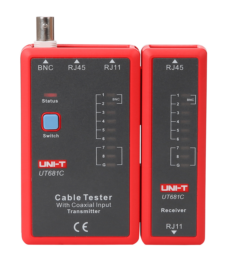 UNI-T tester καλωδίων δικτύου UT681C