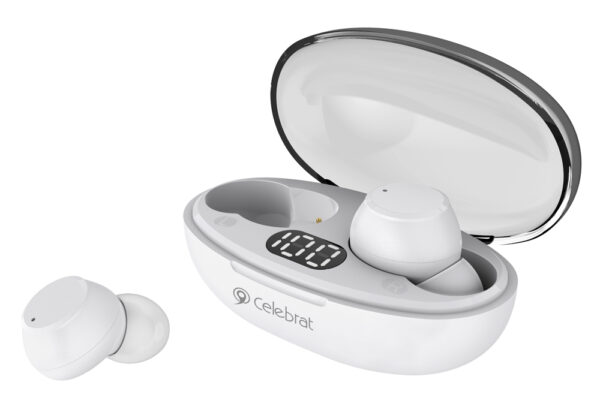 CELEBRAT earphones με θήκη φόρτισης TWS-W32