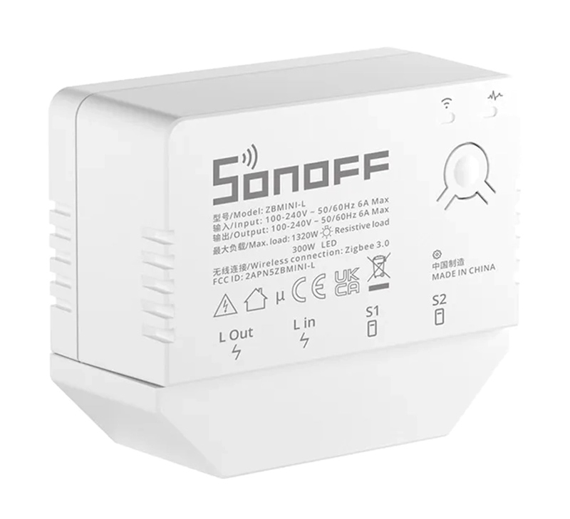 SONOFF smart διακόπτης ZBMINI-L