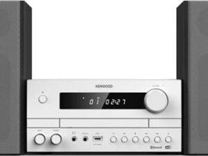 KENWOOD MICRO HIFI with DAB/CD/USB/BT AUDIO-STREAMING SILVER M-822DAB