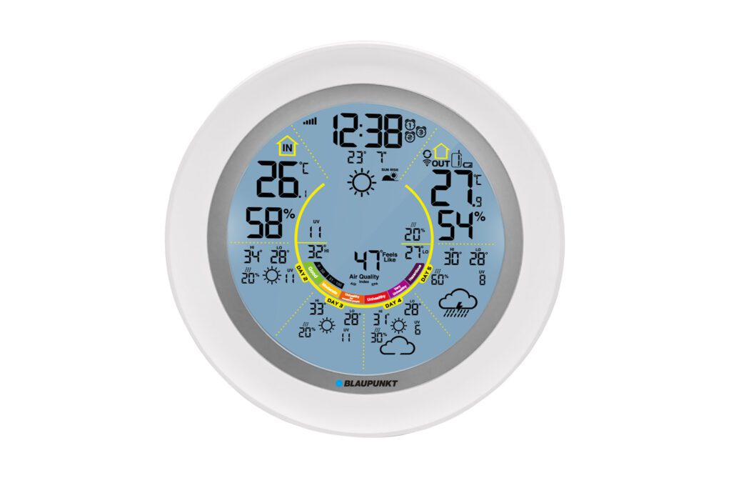 BLAUPUNKT ΜΕΤΕΩΡΟΛΟΓΙΚΟΣ ΣΤΑΘΜΟΣ TUYA SMART APP ΛΕΥΚΟ WS60WH APP