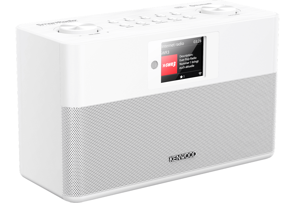 KENWOOD WIFI-SMART-RADIO DAB BT WHITE CR-ST100S-W