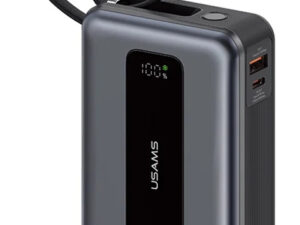 USAMS power bank CD243 με καλώδιο USB-C