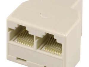 POWERTECH Αντάπτορας RJ45 (F) σε 2x RJ45 (F) CAB-N128