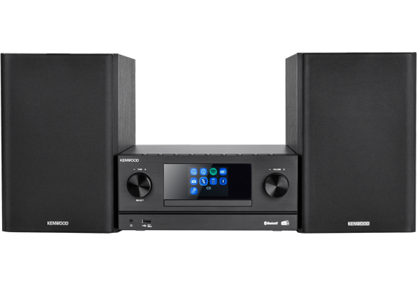 KENWOOD SMART MICRO HI-FI SYSTEM DAB BLACK M-9000S-B