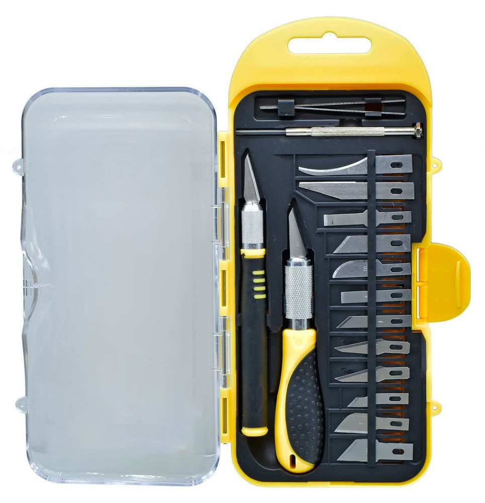 DELI σετ κοπίδια ακριβείας DL-DP1 με θήκη