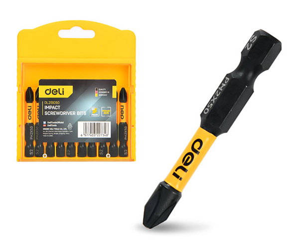 DELI σετ μύτες κατσαβιδιού DL251050 για δραπανοκατσάβιδο