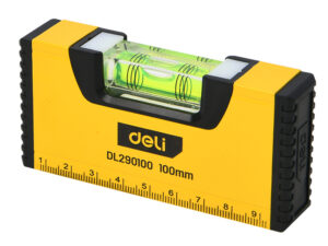 DELI αλφάδι DL290100 με 1 μάτι & κλίμακα