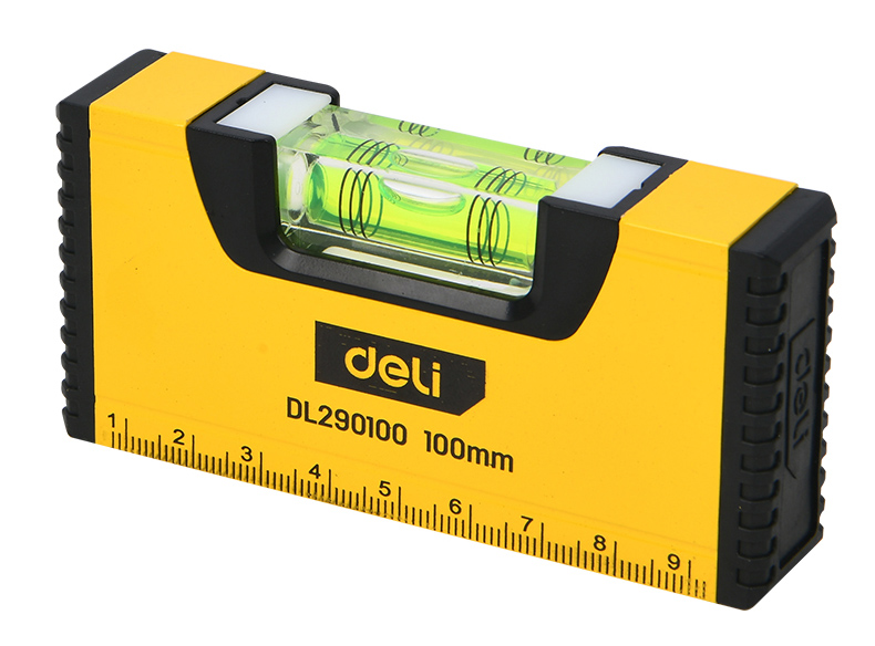 DELI αλφάδι DL290100 με 1 μάτι & κλίμακα