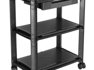 BRATECK ραφιέρα δαπέδου AMS-5L με ροδάκια