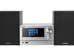 KENWOOD SMART MICRO HI-FI SYSTEM DAB SILVER M-7000S-S