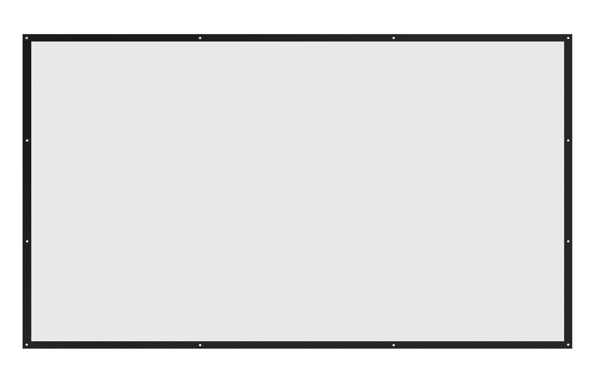 BRATECK οθόνη προβολής projector τοίχου PEGA100